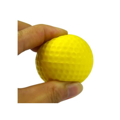 Promotional branded softball soft stress relief ball toy eva golf stress ball