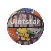 Custom made soft size 7 rubber basketball ball with good quality