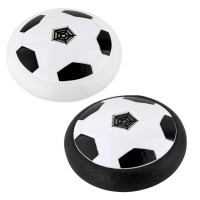 Soccer Ball Kids Electric Football, Disc Ball with LED Lights Foam Bumpers Indoors Outdoors Training Football with Parents Game