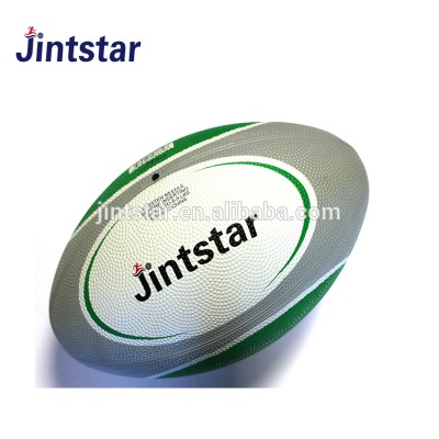 Wholesale custom official size and weight rubber rugby ball