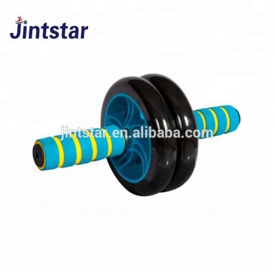 Customized double AB roller exercise wheel