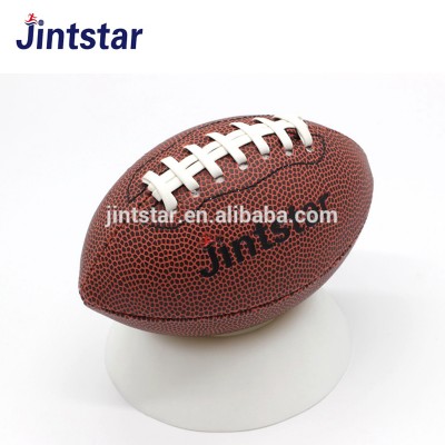 Size 1 PVC Leather Machine Stitched American football ball balls for kids and pets