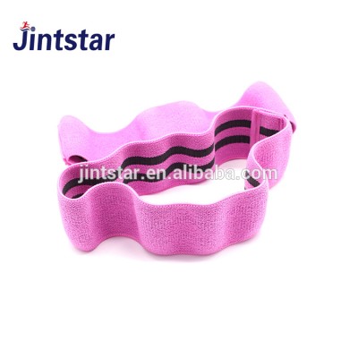 Jintstar polyester elastic resistant bands hip/leg circle exercise bands for fitness