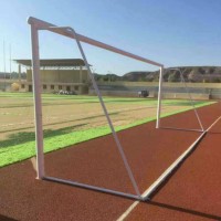 High quality wholesale steel used target portable soccer /football goal post net