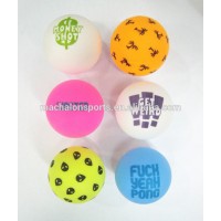 Multiply 360full printing custom pingpong ball color pingpong ball cheap table tennis ball plastic pingpong ball 40mm