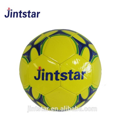 Jintstar custom print 20 panel Machine sewn stitched TPU Soccer ball/football with new design